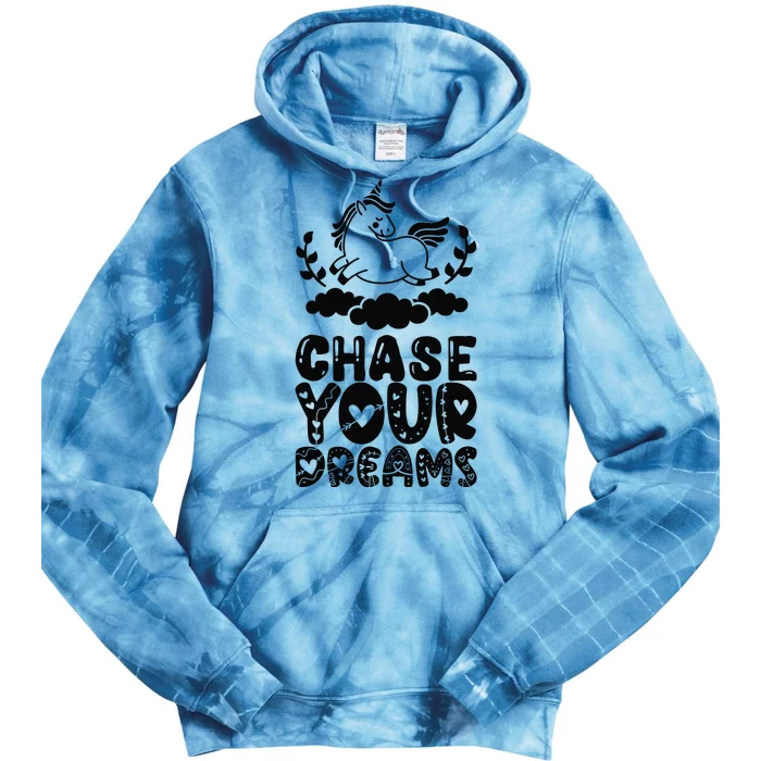 Chase Your Dreams Tie Dye Hoodie