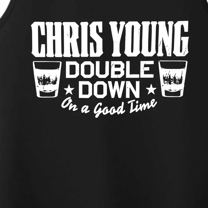 Chris Young Double Down On A Good Time Performance Tank