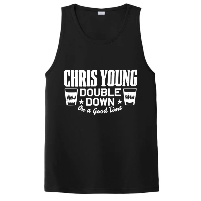 Chris Young Double Down On A Good Time Performance Tank