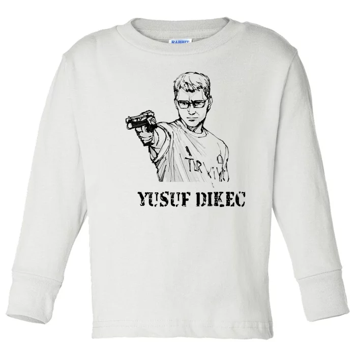 Cool Yusuf Dikec Toddler Long Sleeve Shirt