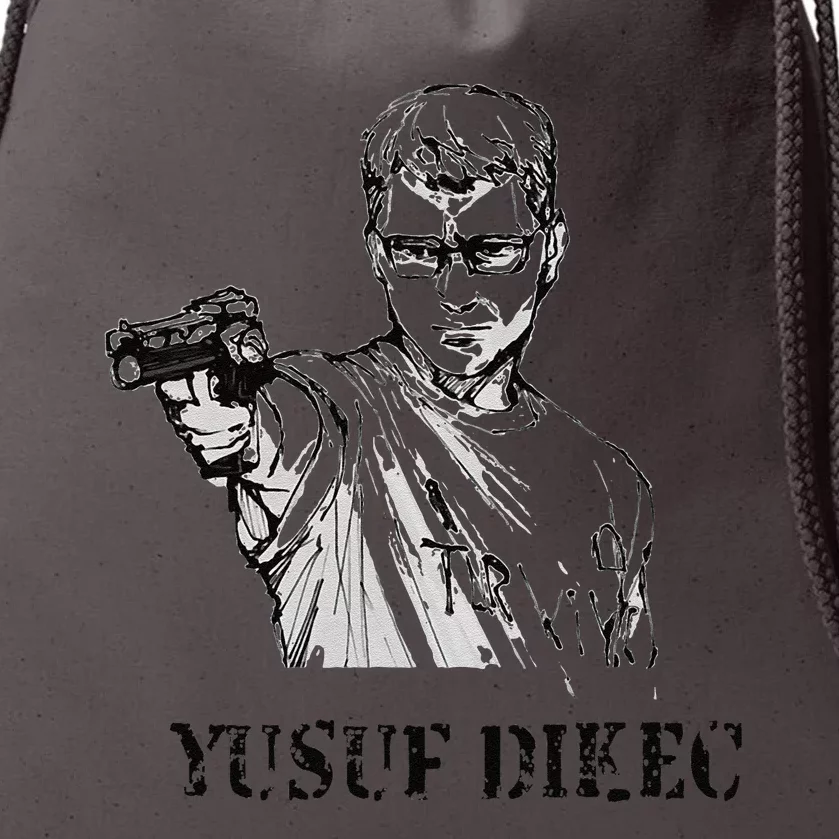 Cool Yusuf Dikec Drawstring Bag