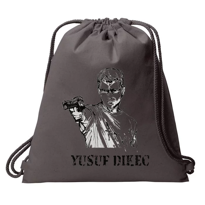 Cool Yusuf Dikec Drawstring Bag