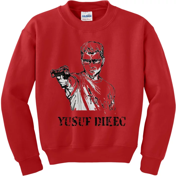 Cool Yusuf Dikec Kids Sweatshirt