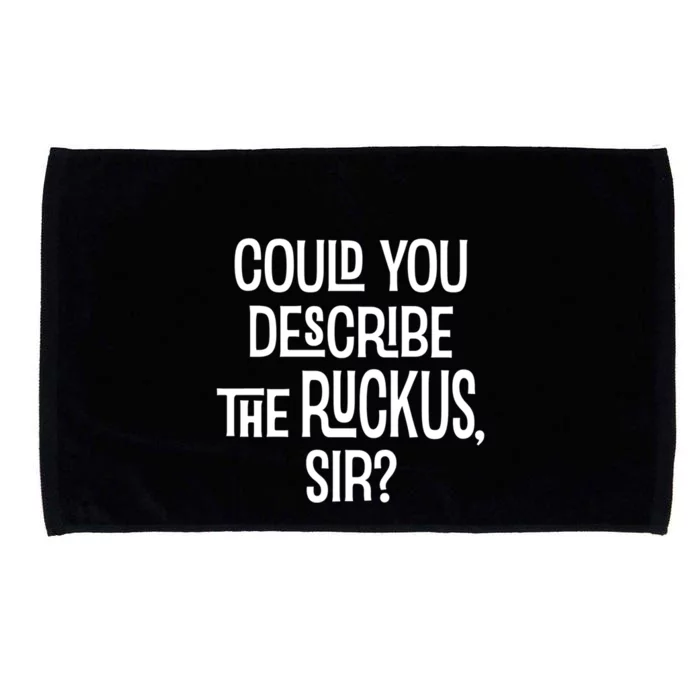 Could You Describe The Ruckus Sir Microfiber Hand Towel