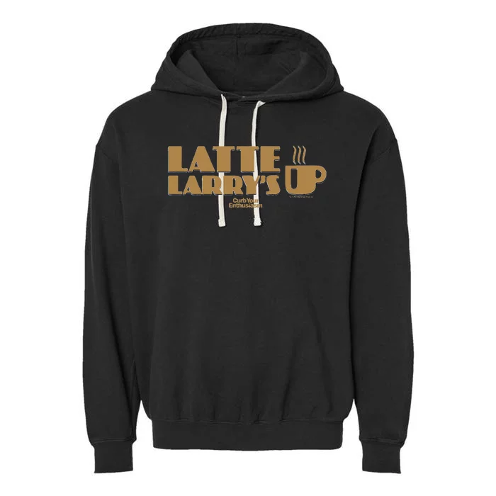 Curb Your Enthusiasm Latte Larry’S Garment-Dyed Fleece Hoodie