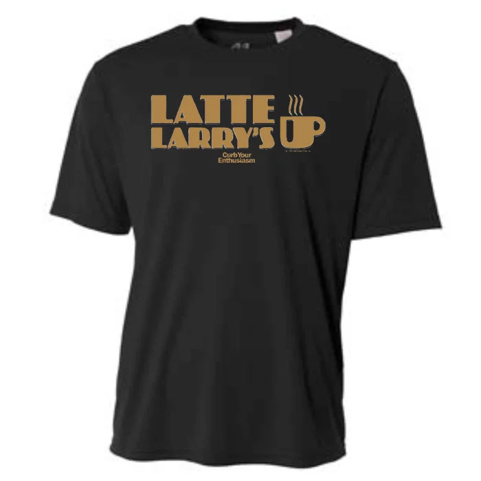 Curb Your Enthusiasm Latte Larry’S Cooling Performance Crew T-Shirt