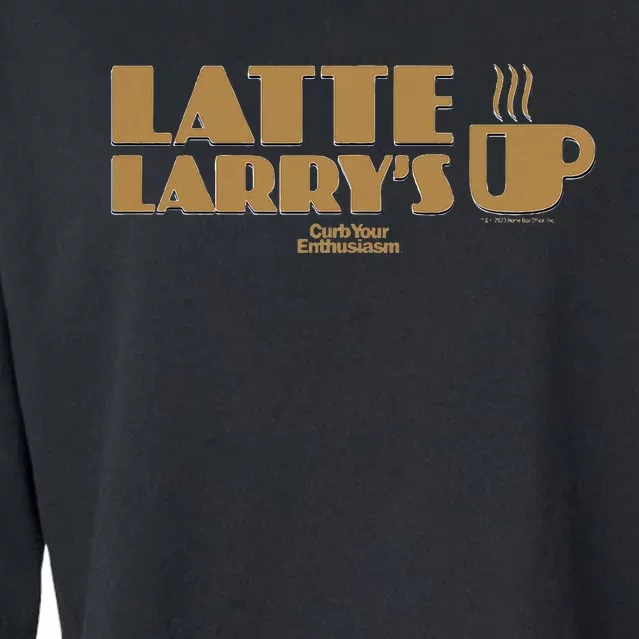 Curb Your Enthusiasm Latte Larry’S Cropped Pullover Crew