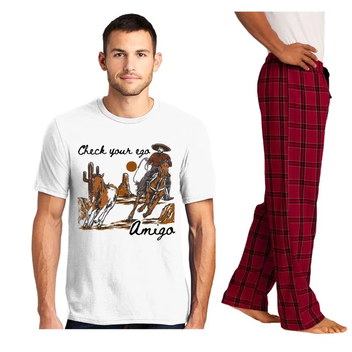 Check Your Ego Amigo Pajama Set