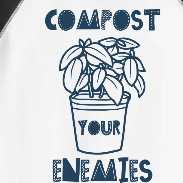 Compost Your Enemies Toddler Fine Jersey T-Shirt