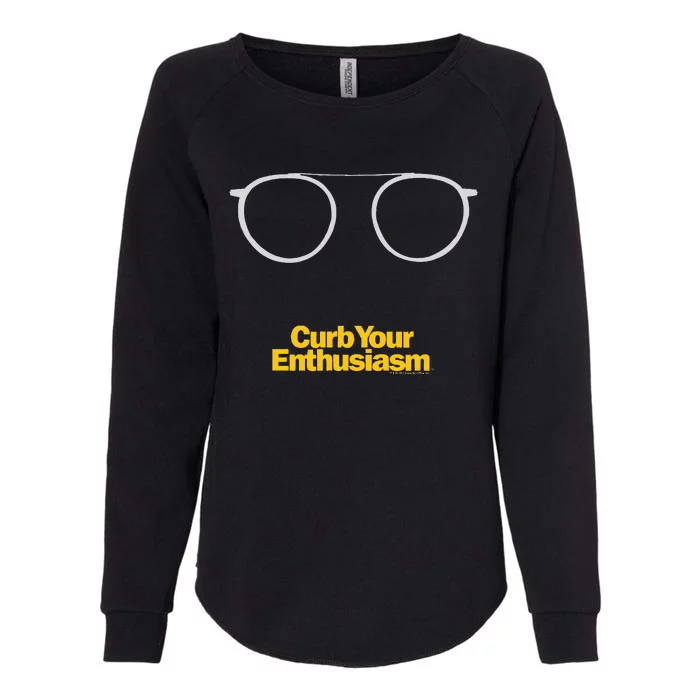 Curb Your Enthusiasm Glasses Womens California Wash Sweatshirt