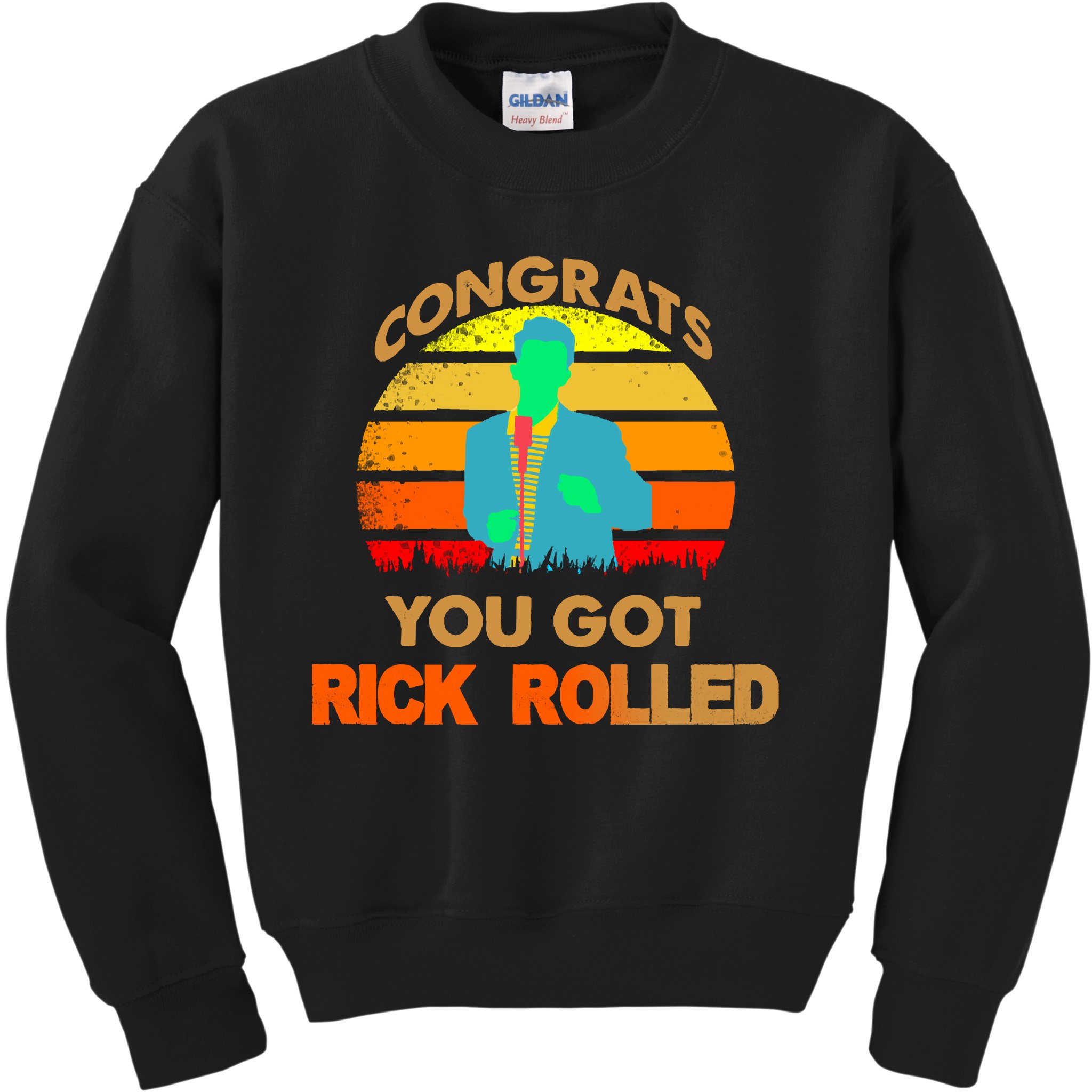 Congrats You Got Rick Rolled Meme | Sticker