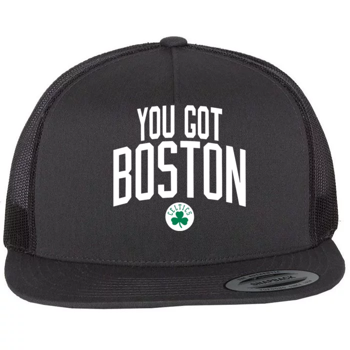 Celtics You Got Boston Flat Bill Trucker Hat