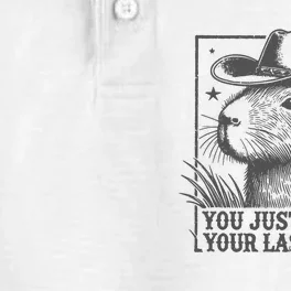 Capybara You Just Yeed Your Last Haw Dry Zone Grid Performance Polo