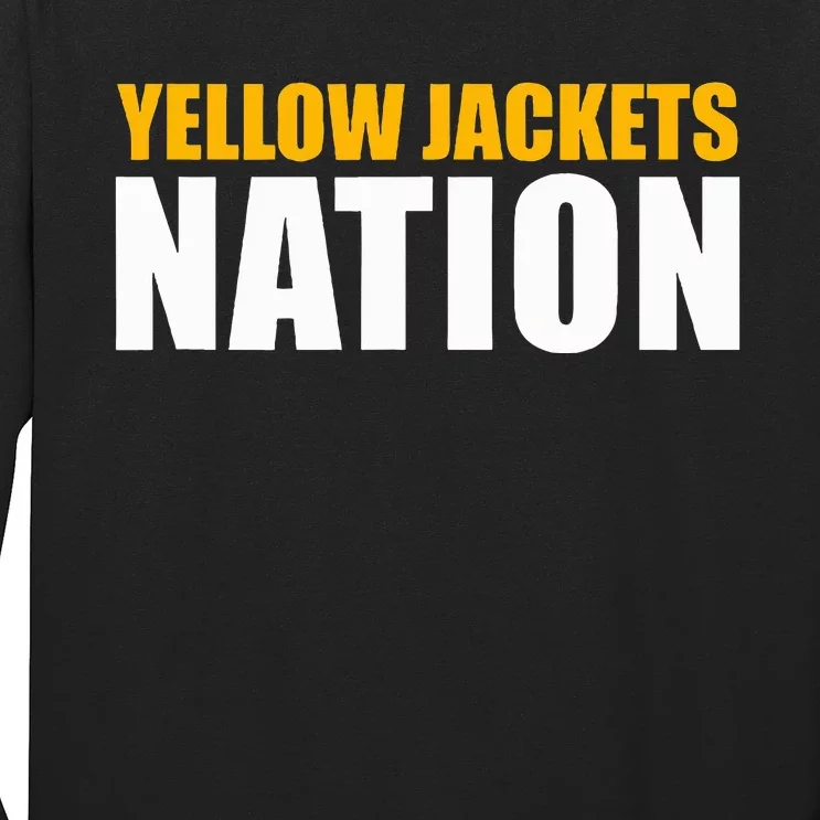 Choctaw Yellow Jackets Nation Hs Long Sleeve Shirt