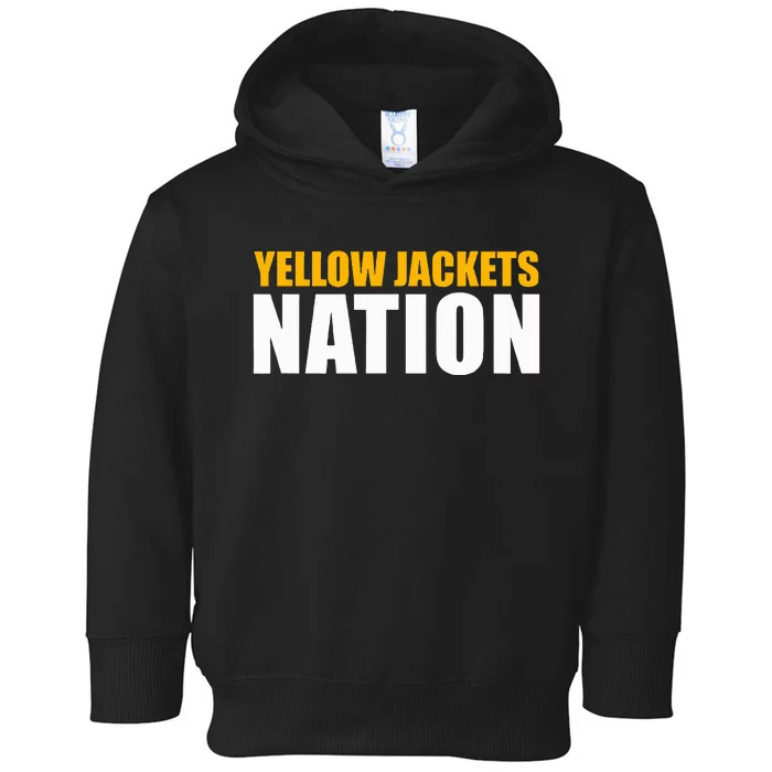 Choctaw Yellow Jackets Nation Hs Toddler Hoodie