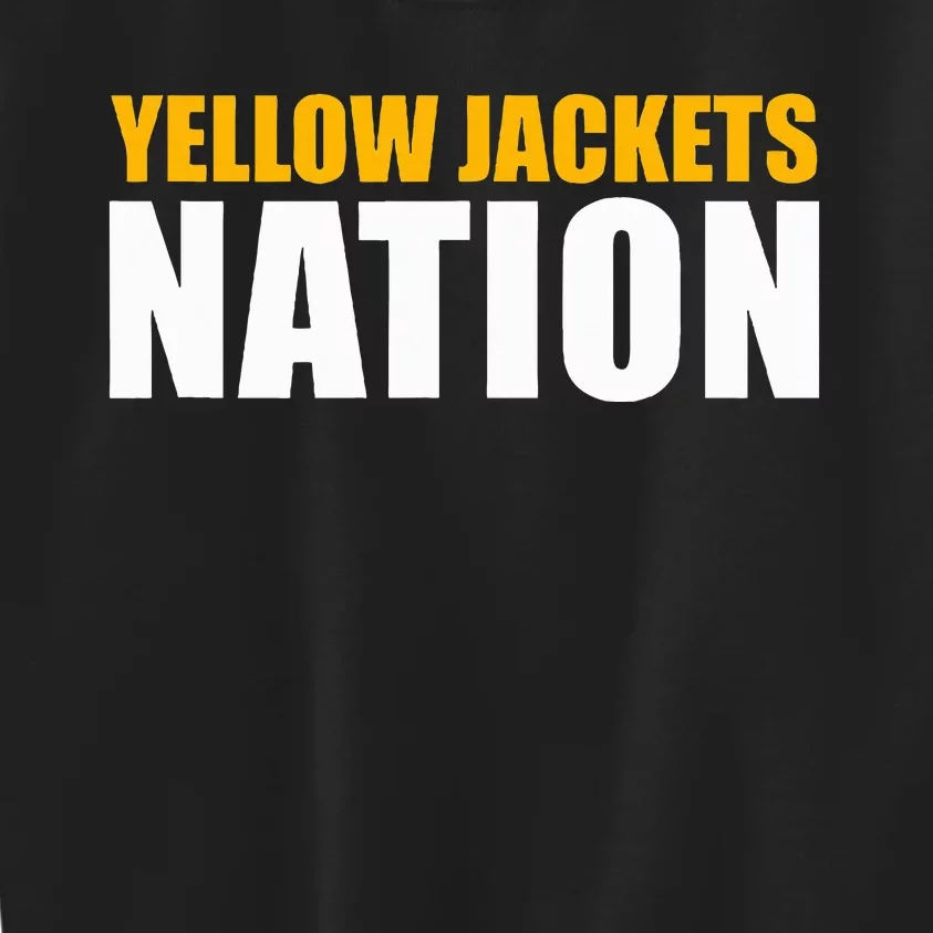 Choctaw Yellow Jackets Nation Hs Kids Sweatshirt