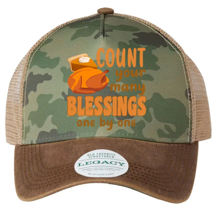 Count Your Many Blessings One By One Thanksgiving Legacy Tie Dye Trucker Hat