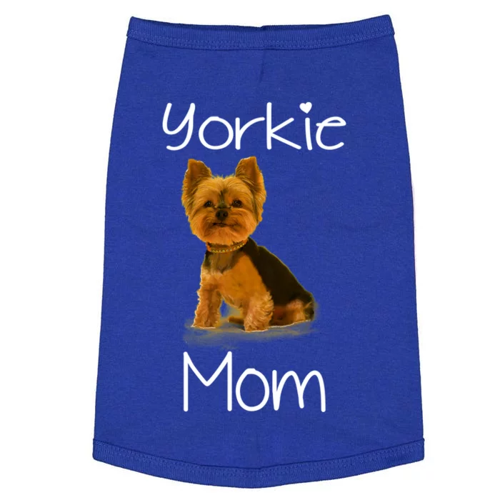 Cute Yorkie Mom Dog Funny Gift Doggie Tank