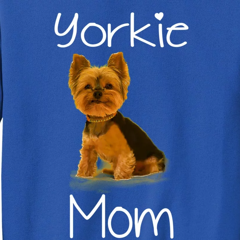 Cute Yorkie Mom Dog Funny Gift Sweatshirt