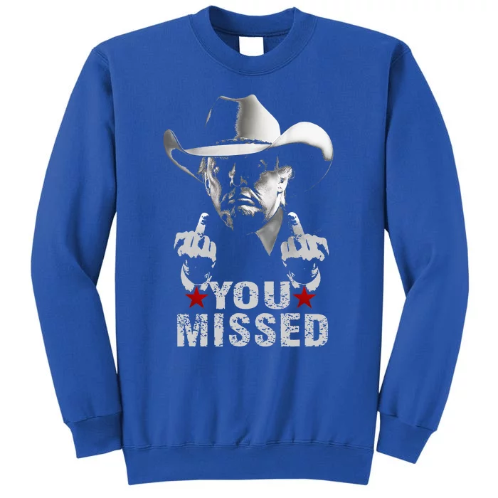 Cow You Missed Tall Sweatshirt