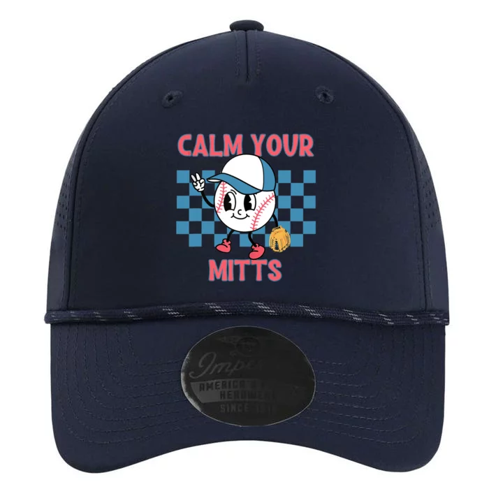 Calm Your Mitts Baseball Player Baseball Game Sports Lover Performance The Dyno Cap