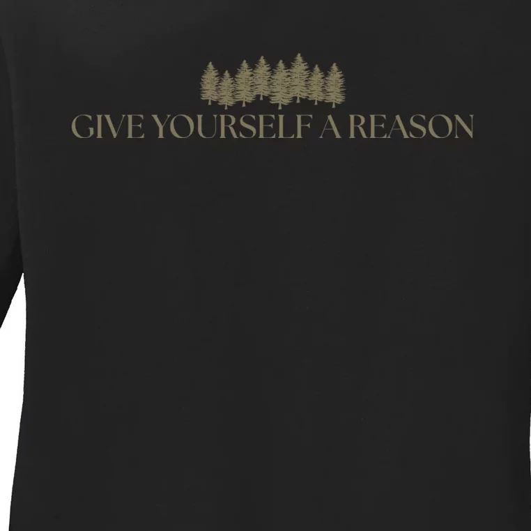 Call Your Mom Give Yourself A Reason No.Ah Ka.Han Country Ladies Long Sleeve Shirt