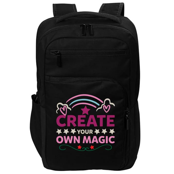 CREATE YOUR OWN MAGIC Impact Tech Backpack