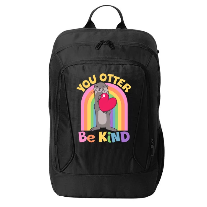 Cute You Otter Be Kind City Backpack