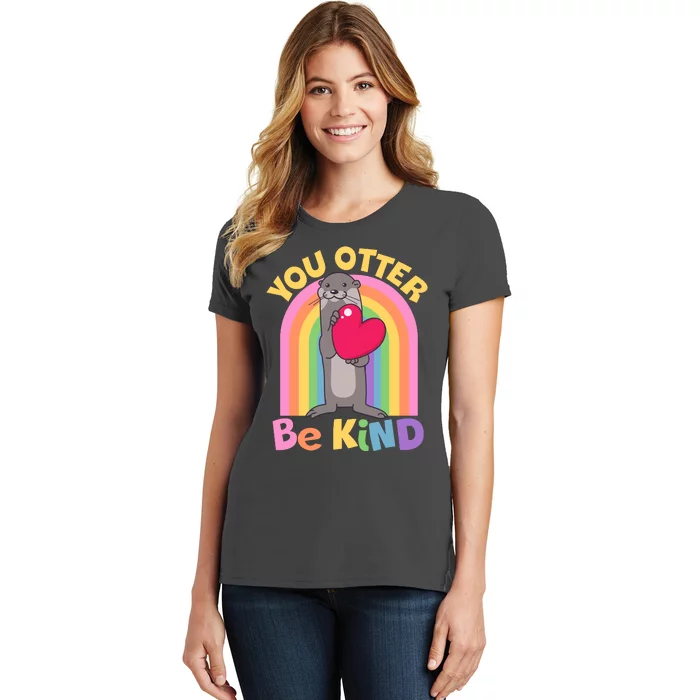 Cute You Otter Be Kind Women's T-Shirt