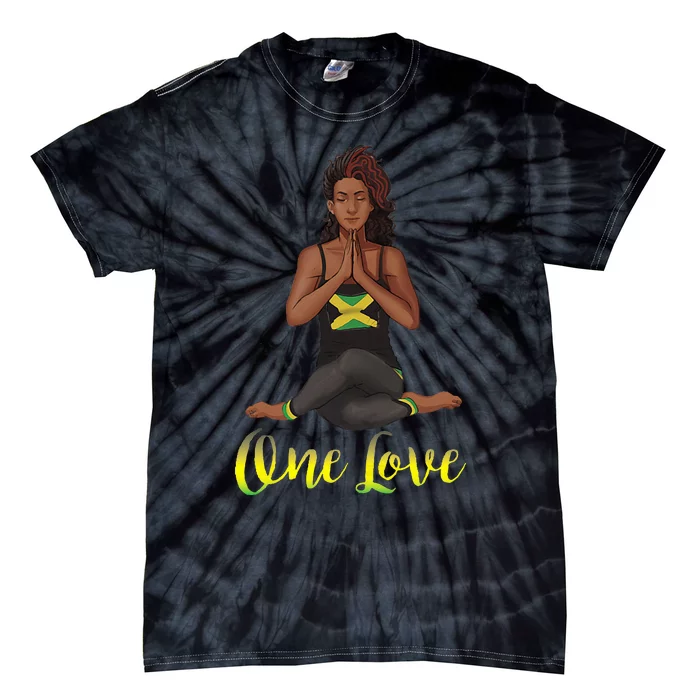 Cute Yoga One Love for yoga lovers Tie-Dye T-Shirt