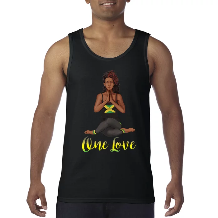 Cute Yoga One Love for yoga lovers Tank Top