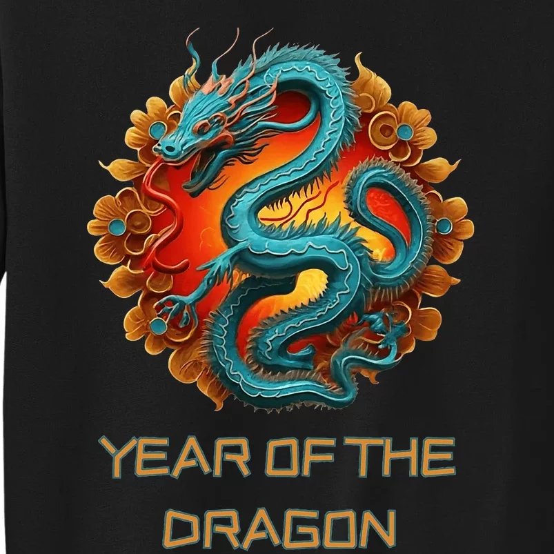 Chinese Year Of The Dragon 2024 Lunar New Year Tall Sweatshirt