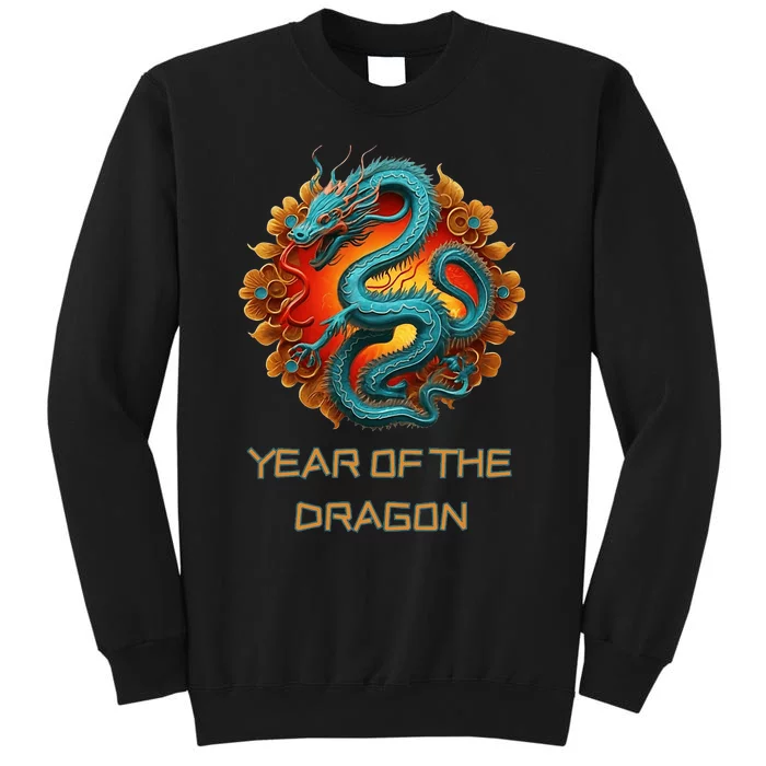 Chinese Year Of The Dragon 2024 Lunar New Year Tall Sweatshirt