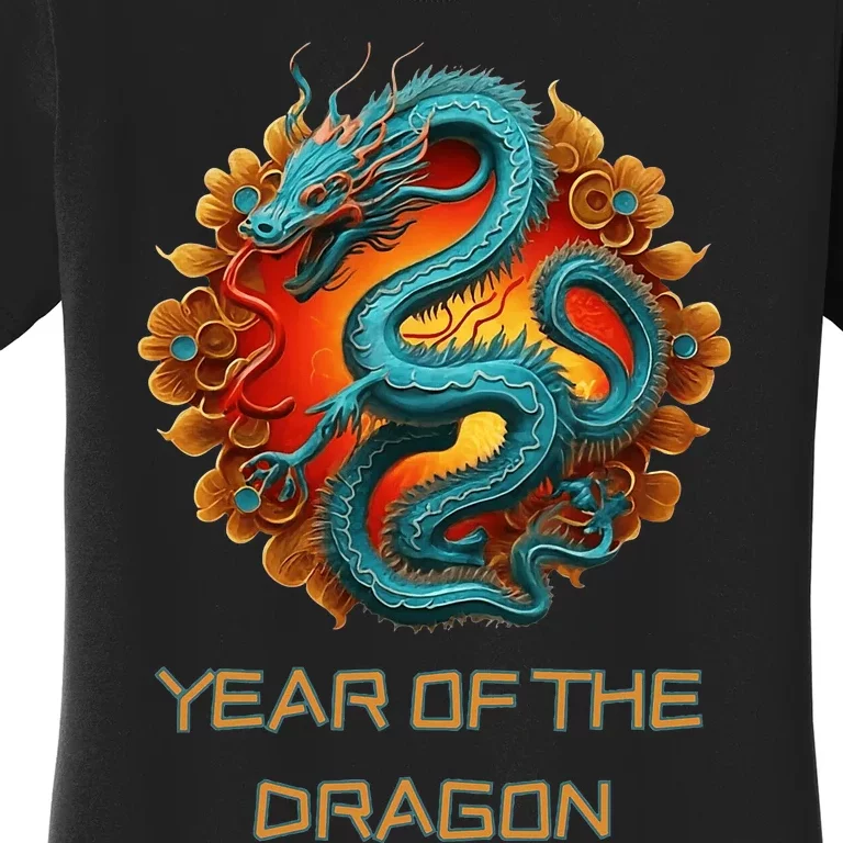 Chinese Year Of The Dragon 2024 Lunar New Year Women's T-Shirt