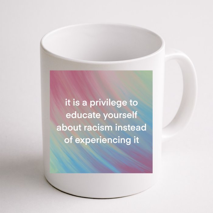 Check Your Privilege Front & Back Coffee Mug