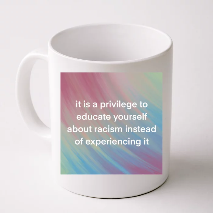 Check Your Privilege Front & Back Coffee Mug