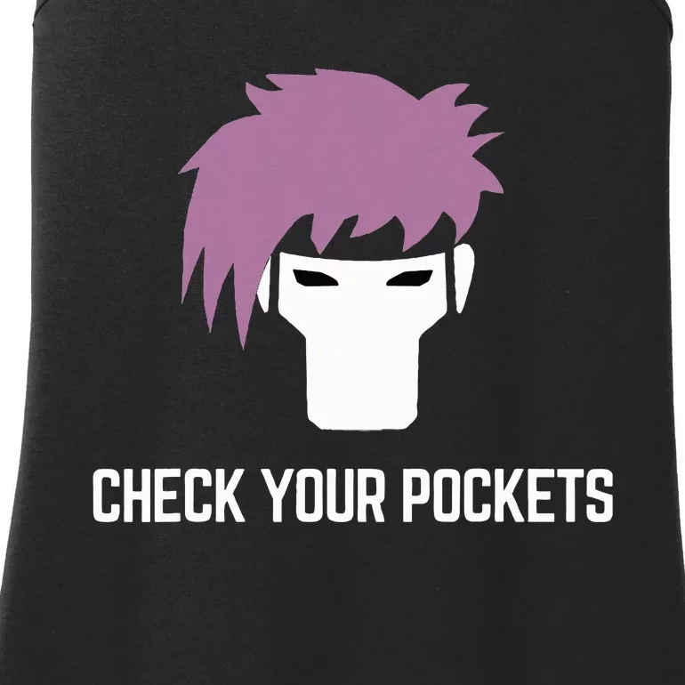 Check Your Pockets Gambit Ladies Essential Tank