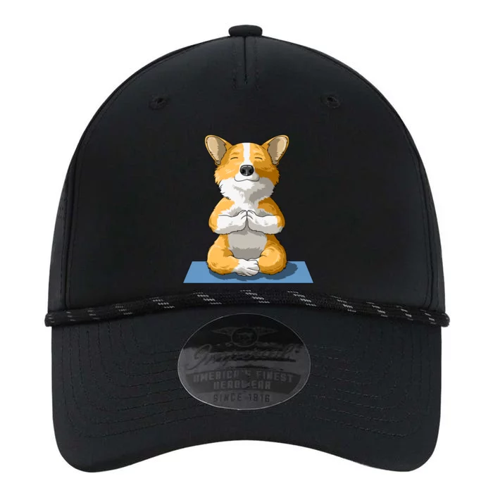 Corgi Yoga Pose Dog Pembroke Welsh Corgi Lovers Owners Gift Performance The Dyno Cap