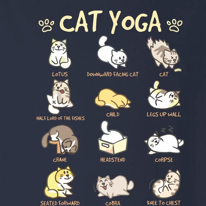 Cat Yoga Poses Cats Practicing Mindfulness Meditation Kitten Toddler Long Sleeve Shirt