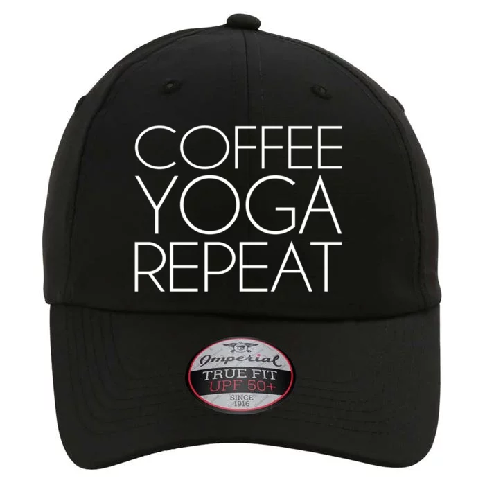 Coffee Yoga Repeat Cool Gift The Original Performance Cap