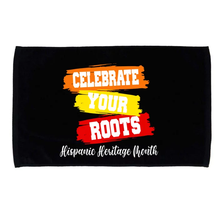 Celebrate Your Roots Hispanic Heritage Month Microfiber Hand Towel