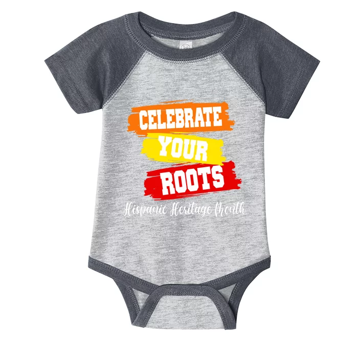 Celebrate Your Roots Hispanic Heritage Month Infant Baby Jersey Bodysuit