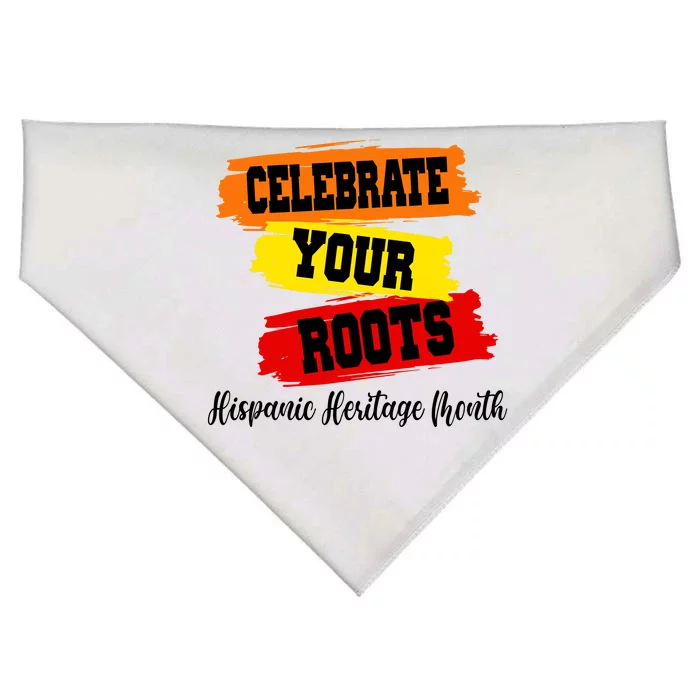 Celebrate Your Roots Hispanic Heritage Month USA-Made Doggie Bandana