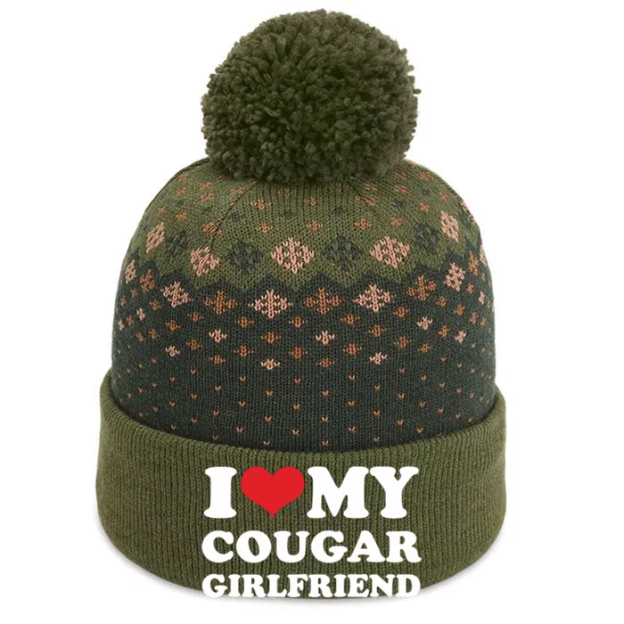 Celebrate Your Relationship With A I Love My Cougar Girlfriend The Baniff Cuffed Pom Beanie