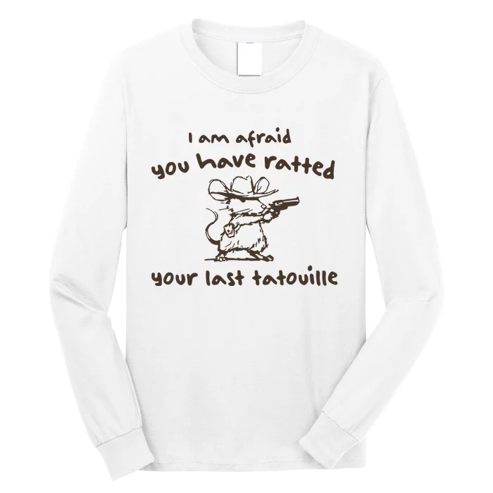 Cowboy YouVe Ratted Your Last Tatouille Vintage Long Sleeve Shirt