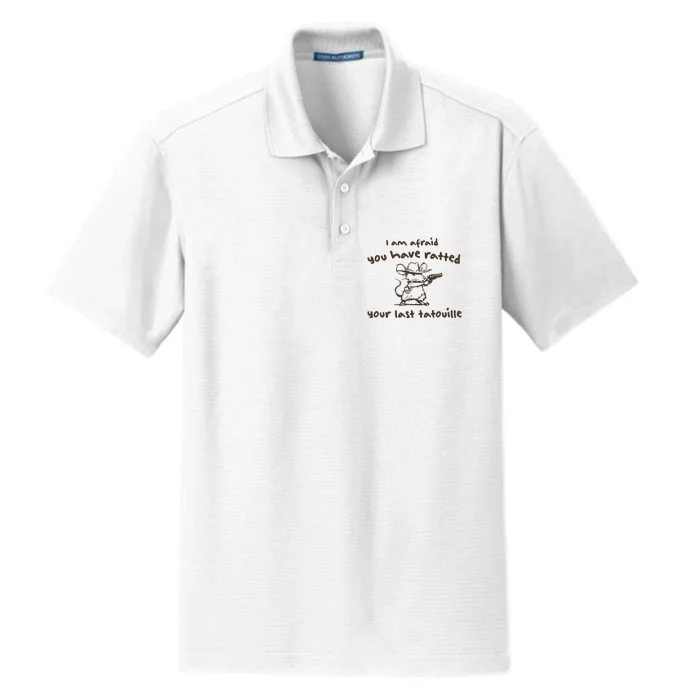 Cowboy YouVe Ratted Your Last Tatouille Vintage Dry Zone Grid Performance Polo