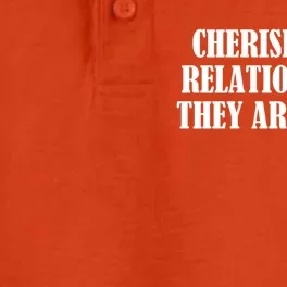 Cherish Your Relationships They Are A Gift Great Gift Dry Zone Grid Performance Polo