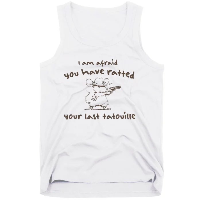 Cowboy YouVe Ratted Your Last Tatouille Vintage Tank Top