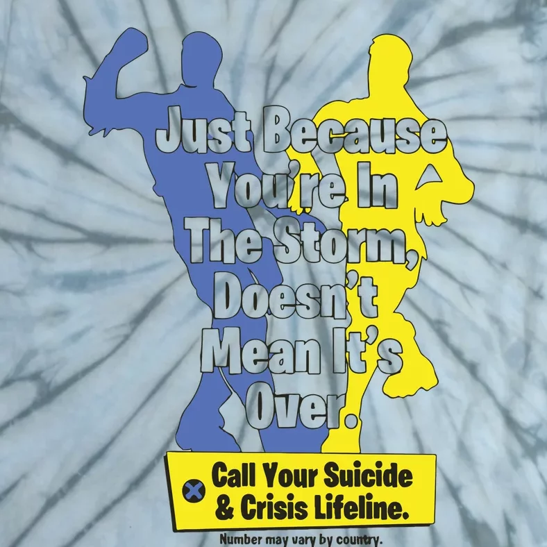 Call Your Suicide Crisis Lifeline Tie-Dye T-Shirt