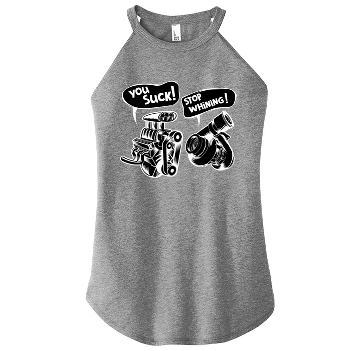 Cute You Suck! Stop Whining! Mechanical Engineering Gift Women’s Perfect Tri Rocker Tank